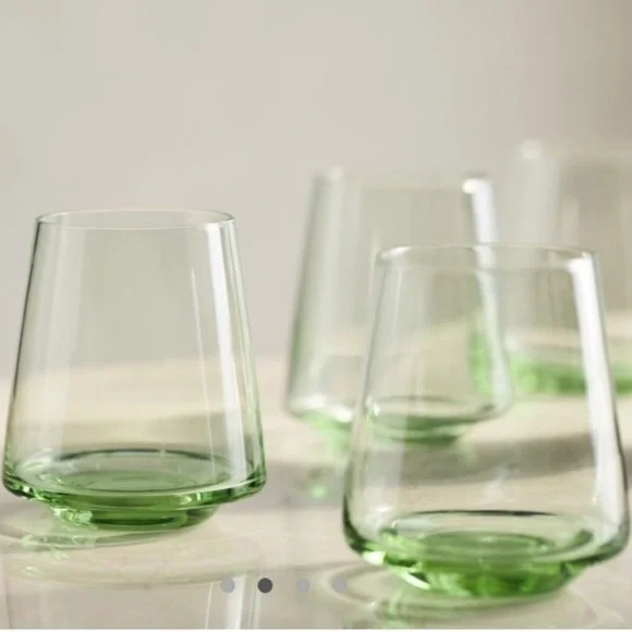 Anthropologie | Dining | Anthropologie Wine Glasses Stemless Set Of Four  New In Box | Poshmark